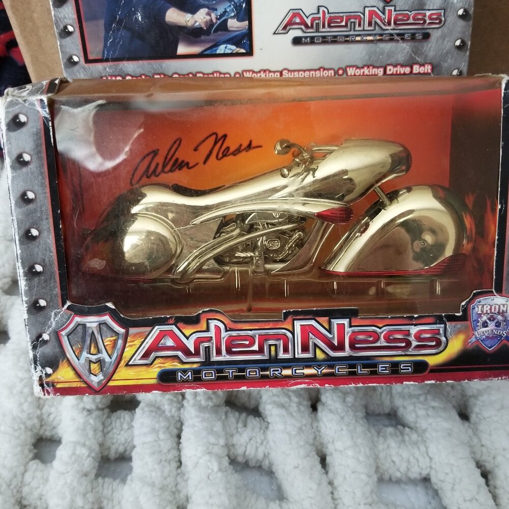 3 Arlen Ness Motorcycle Collectables